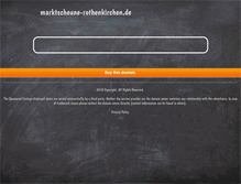 Tablet Screenshot of marktscheune-rothenkirchen.de